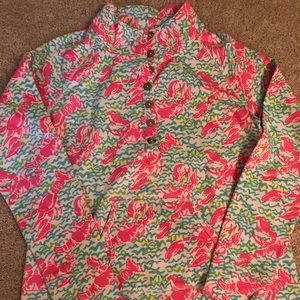 Lilly Pulitzer NWOT large captain popover Lobstah
